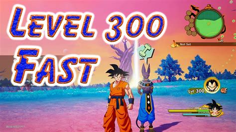 how to level up fast in dragon ball z kakarot|dbz kakarot level 300.